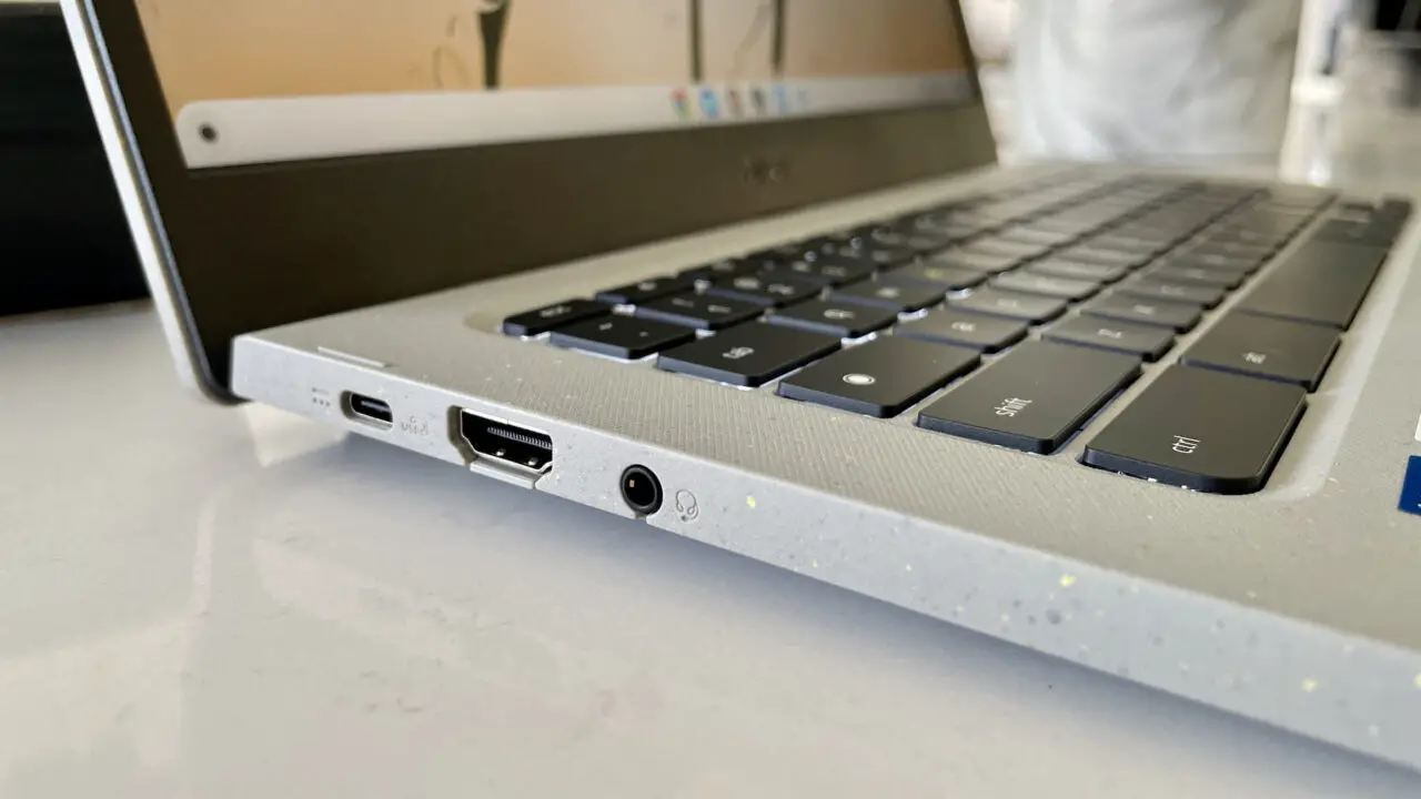 Acer Chromebook Vero 514 left side