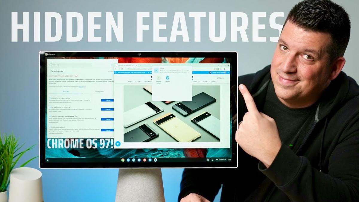'Video thumbnail for 5 Chrome OS 97 Feature Flags You Should Try Now!'