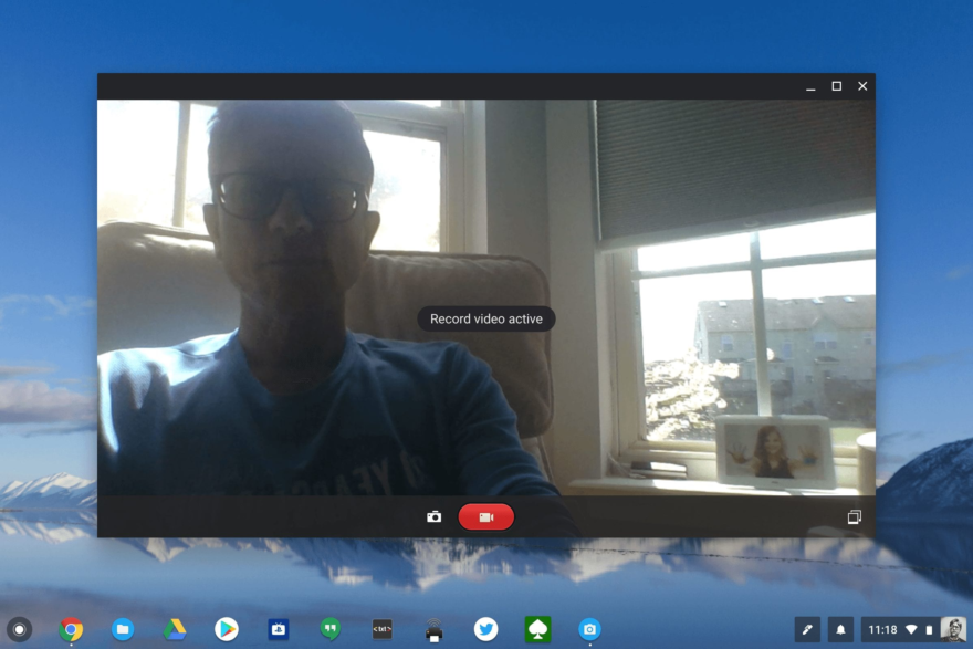 Chrome OS camera recording