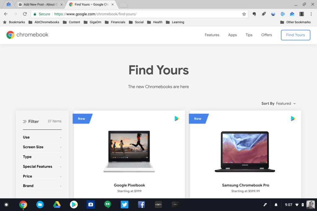 Screenshot on a Chromebook
