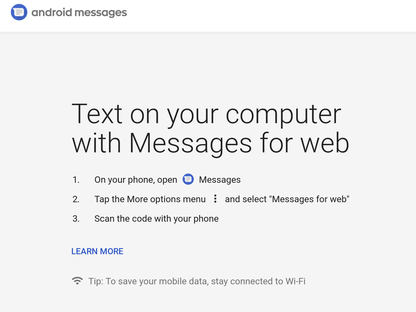 Google rolls out Android Messages support for Chromebooks and web browsers