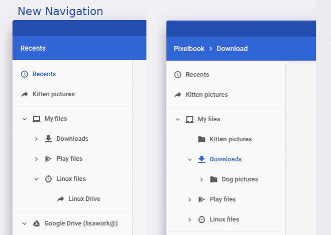 Chrome OS Dev Channel fixes external monitor issues, Crostini stability, changes Files structure and more