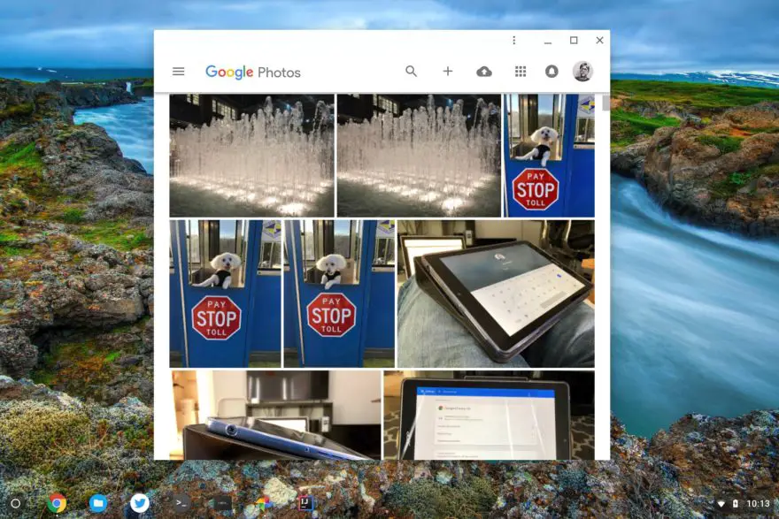 Chromebooks getting an option for Google Photos as new tab page background