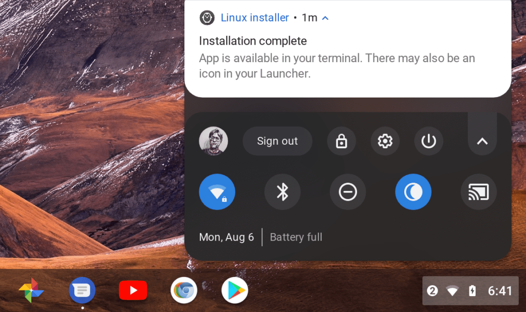 how to install linux apps on chromebook