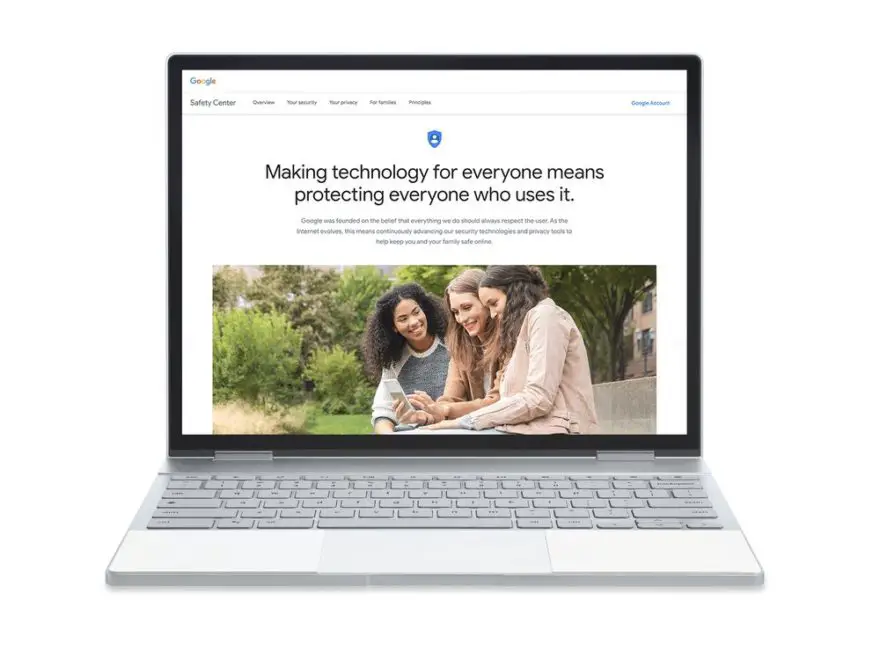 Did Google leak this image of the Pixelbook 2 with smaller bezels?