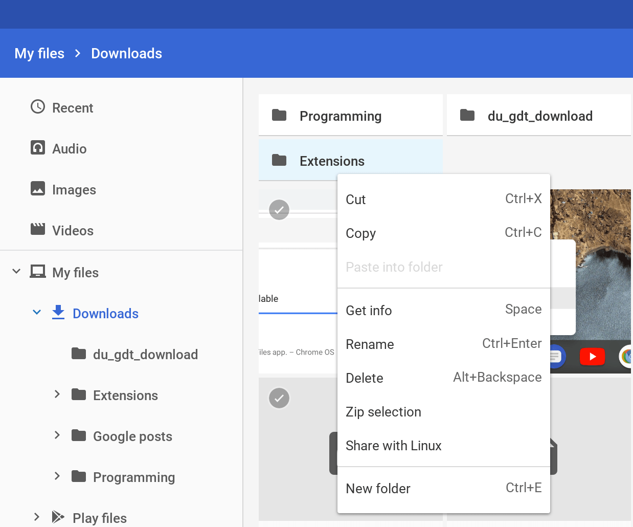 Linux on Chromebooks getting access to Android Play Files via Project Crostini