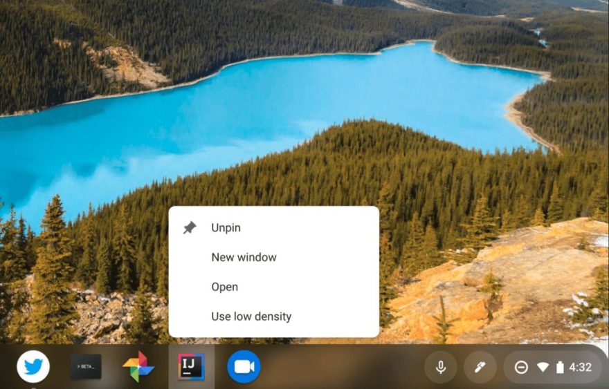 Chrome OS 72 Dev Channel brings HiDPI toggle for Linux apps in Project Crostini