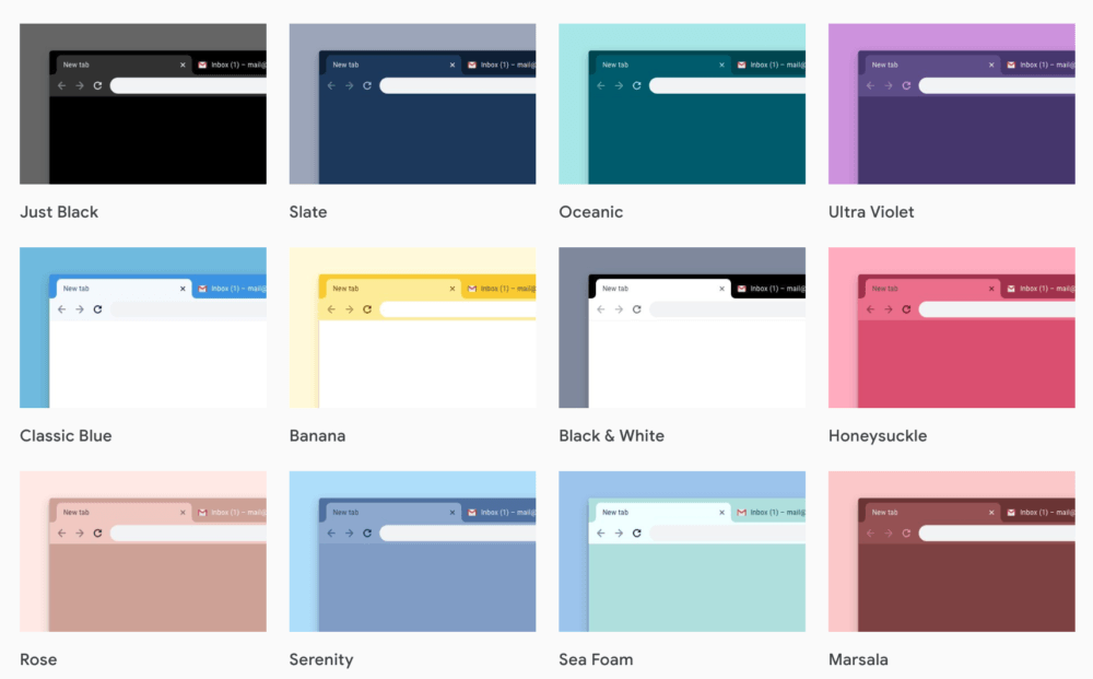 Spruce up your Chromebook experience with these 14 new Chrome themes from Google