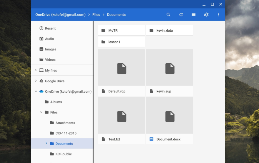 Chrome OS 75 mounts third-party Android cloud storage to the native Files app on Chromebooks