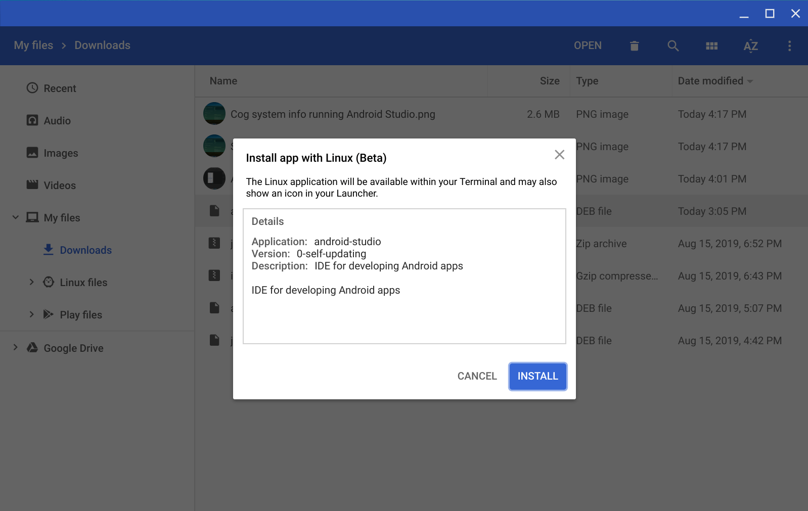 install linux apps on chromebook install linux apps on chromebook