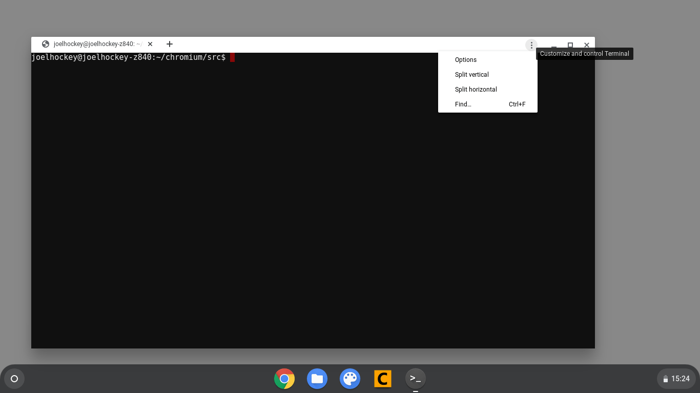 Chrome OS 78 expected to elevate Terminal to a system app with tabs