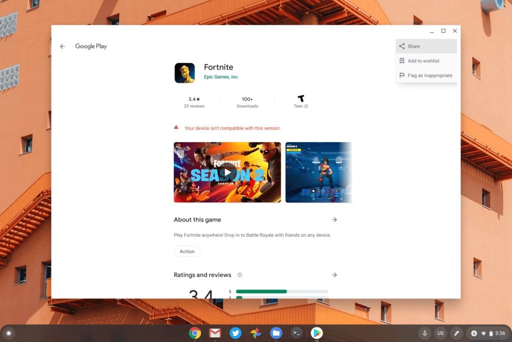Install google play store on chrome os