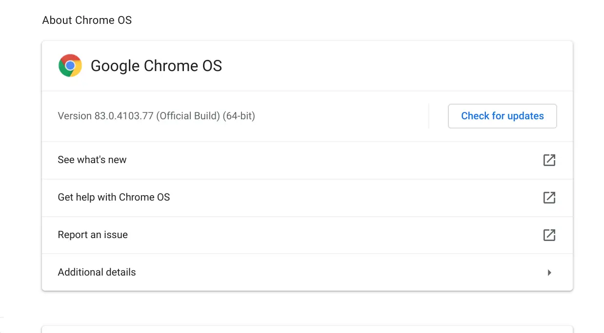Chrome OS myths software support date