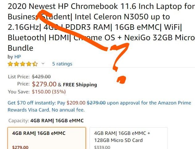 Opinion: Amazon needs to stop listing Chromebooks with misleading information