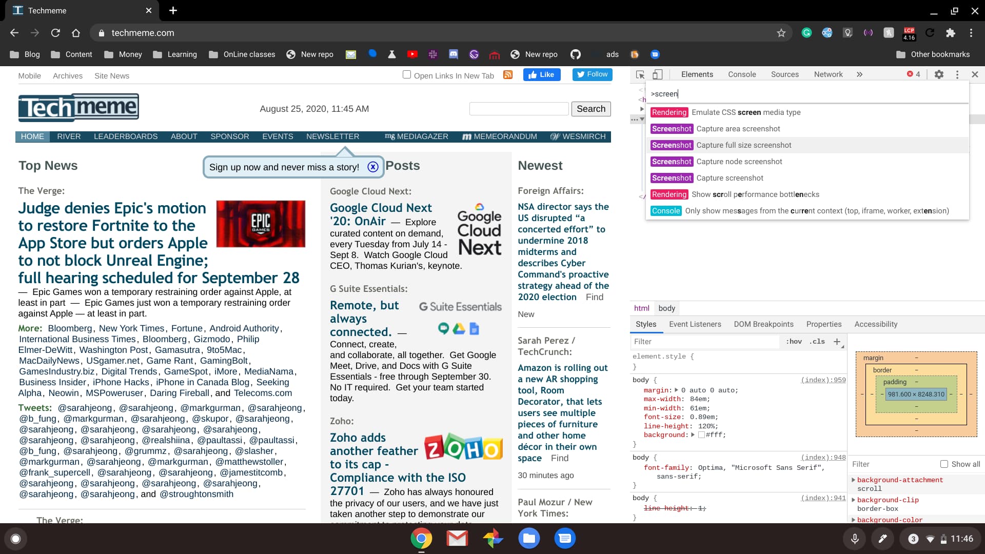 webpage capture tool
