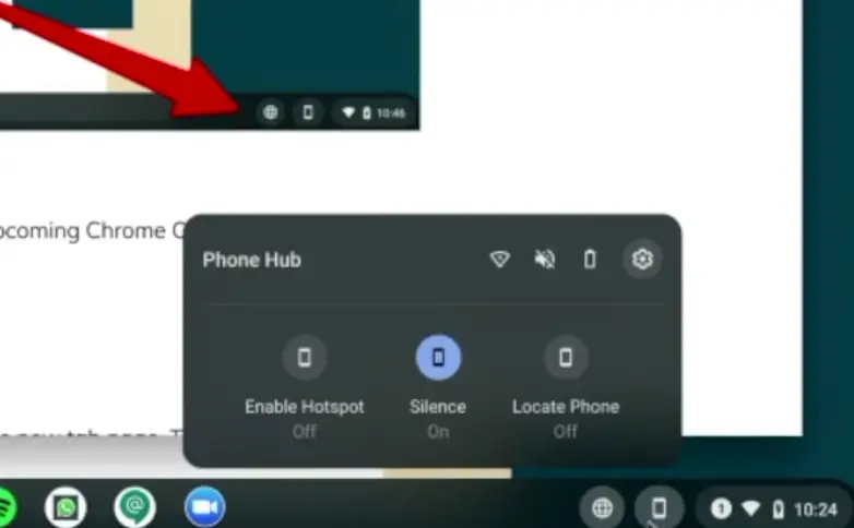 Here’s what Phone Hub for Chromebooks looks like in Chrome OS 87