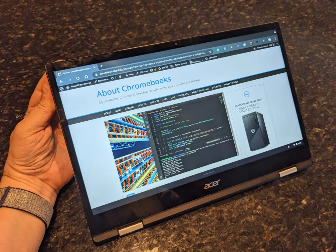 Acer Chromebook Spin 513 with LTE