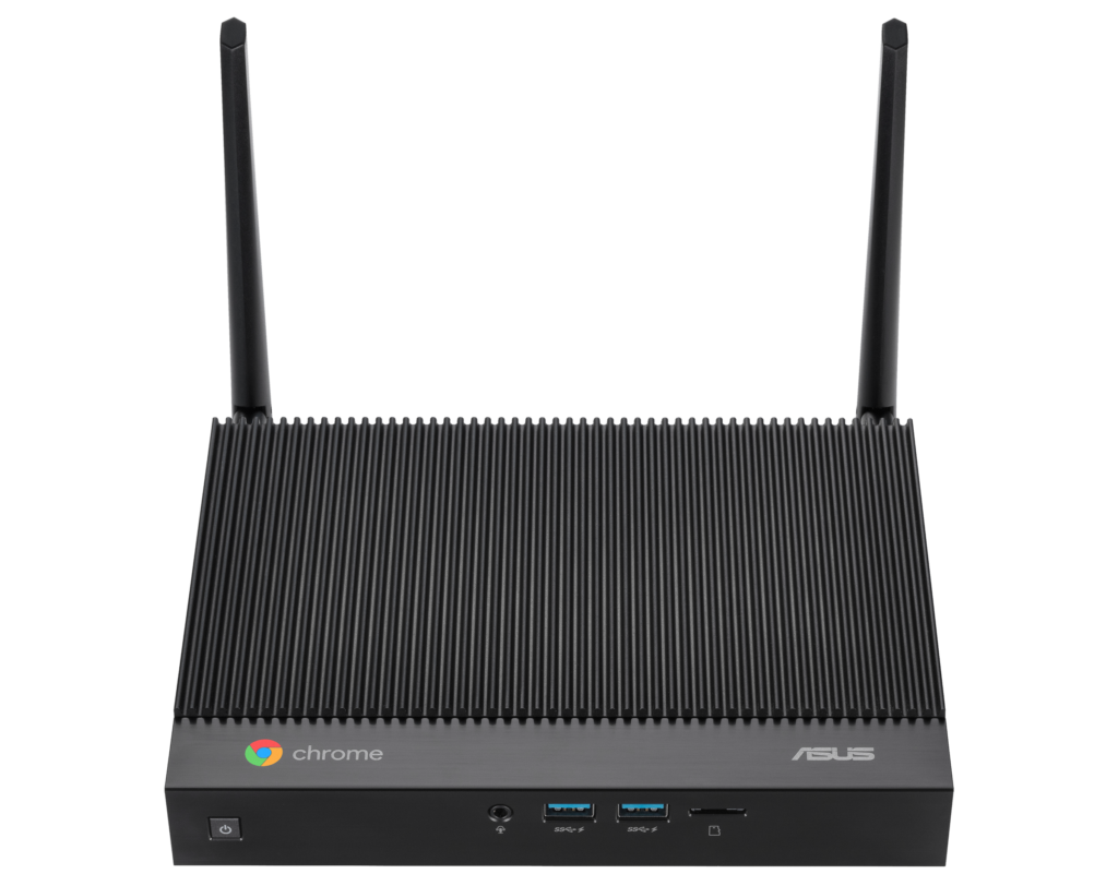 Asus fanless Chromebox front