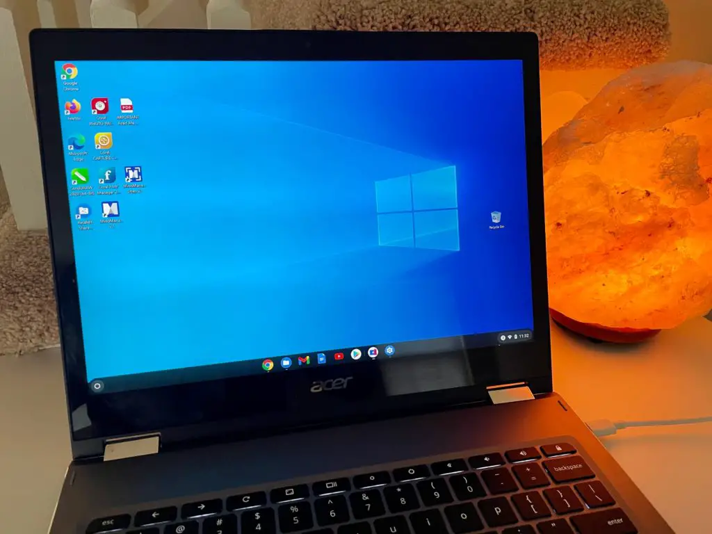 Windows 10 on a Chromebook with Parallels
