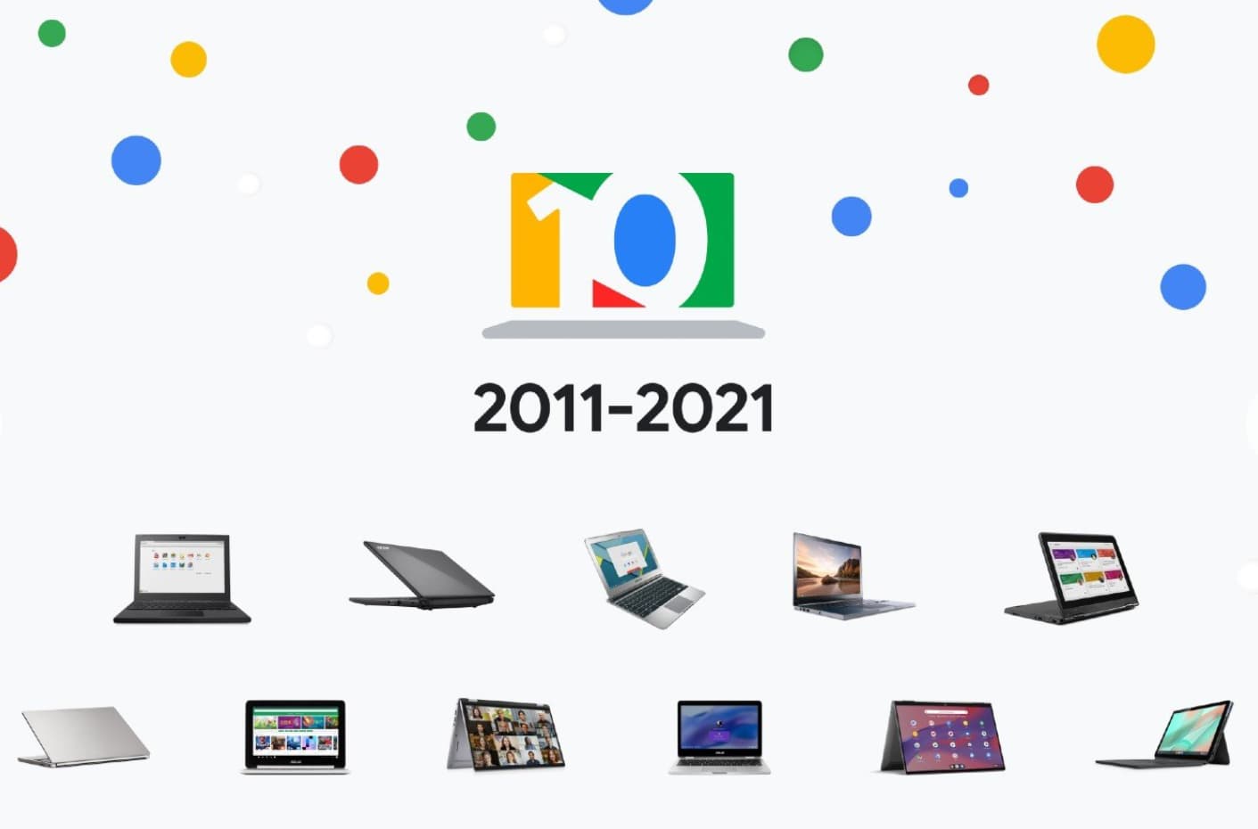 10 years of Chromebooks