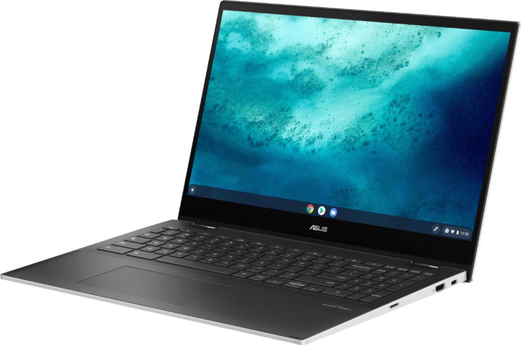 ASUS Chromebook Flip C536 front right