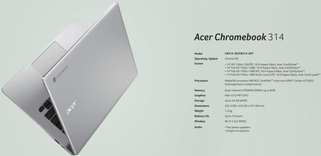 Acer Chromebook 314