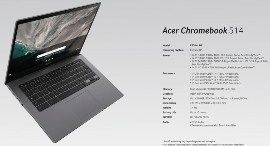 Acer Chromebook 514