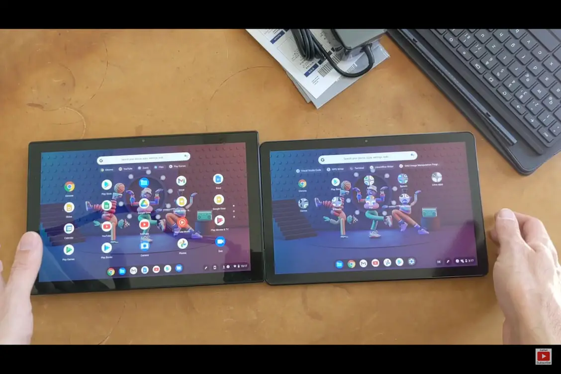 Asus Chromebook CM3 vs Lenovo Chromebook Duet video