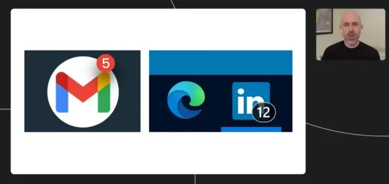 Badges d'application Web sur les Chromebooks