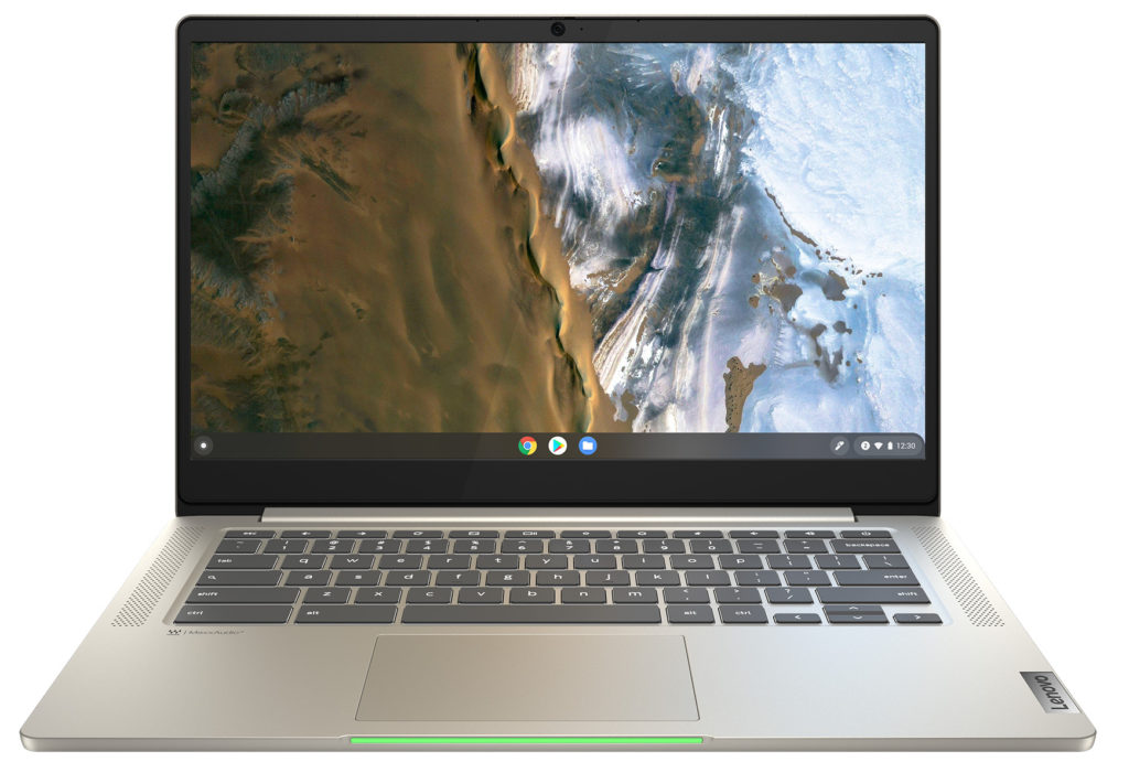 Lenovo Chromebook 5i with light bar