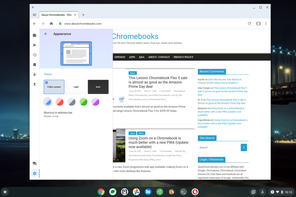 Opera for Chromebooks resized