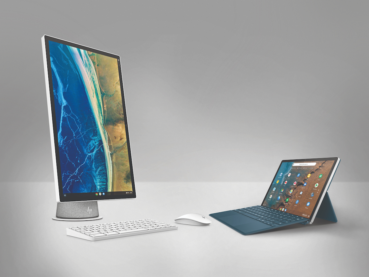 HP Chromebook X2 11 and HP Chromebase 21.5