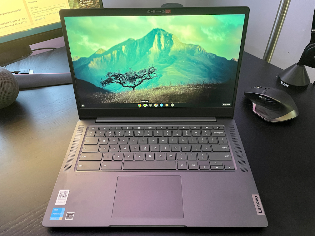 Holiday Giveaway: Lenovo IdeaPad 5 Chromebook 14 and Lenovo Smart Clock 2