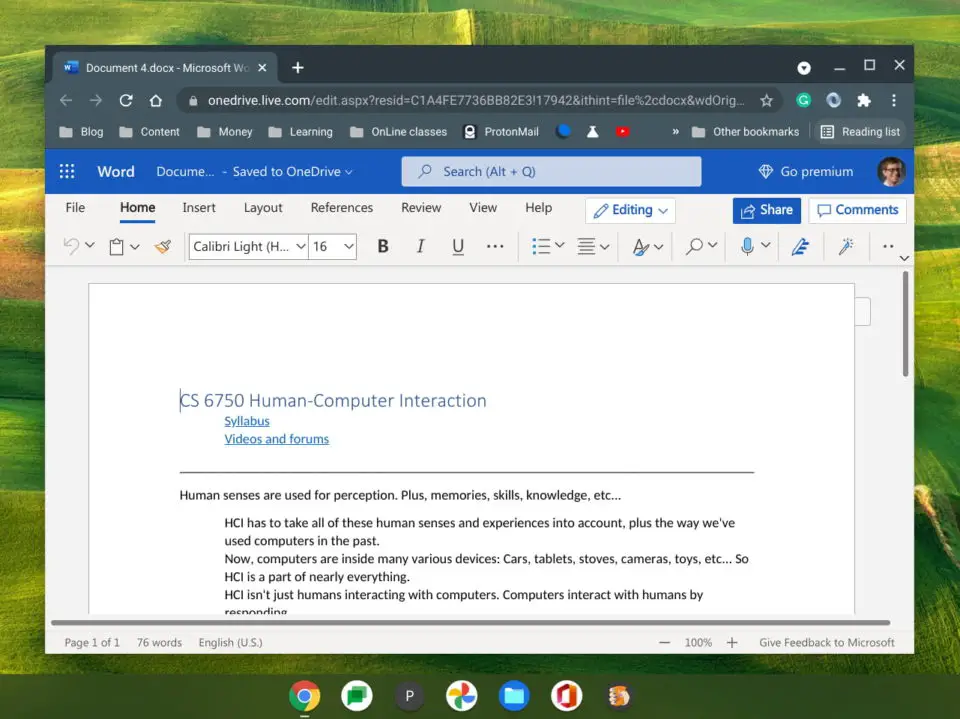Chromebook support for Android Office apps transitioning to the web