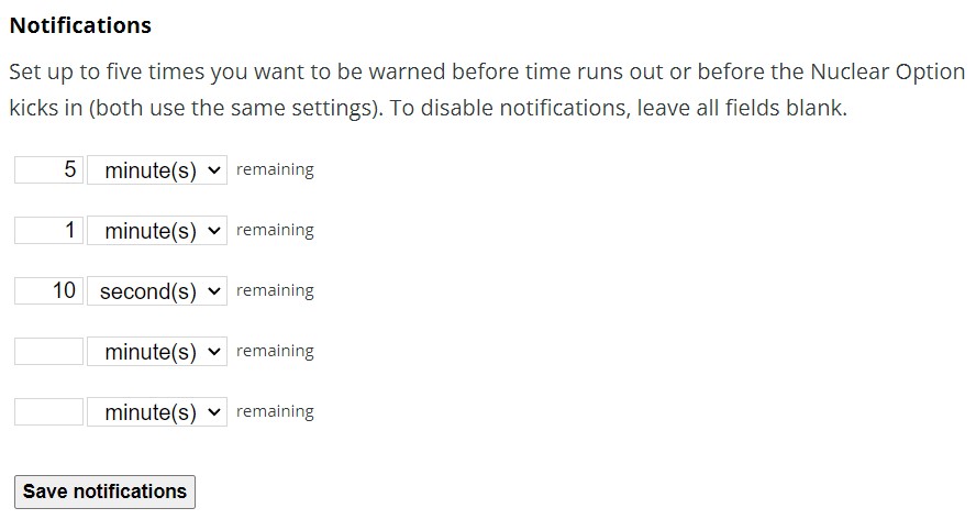 Chromebook site blocker extension notifications