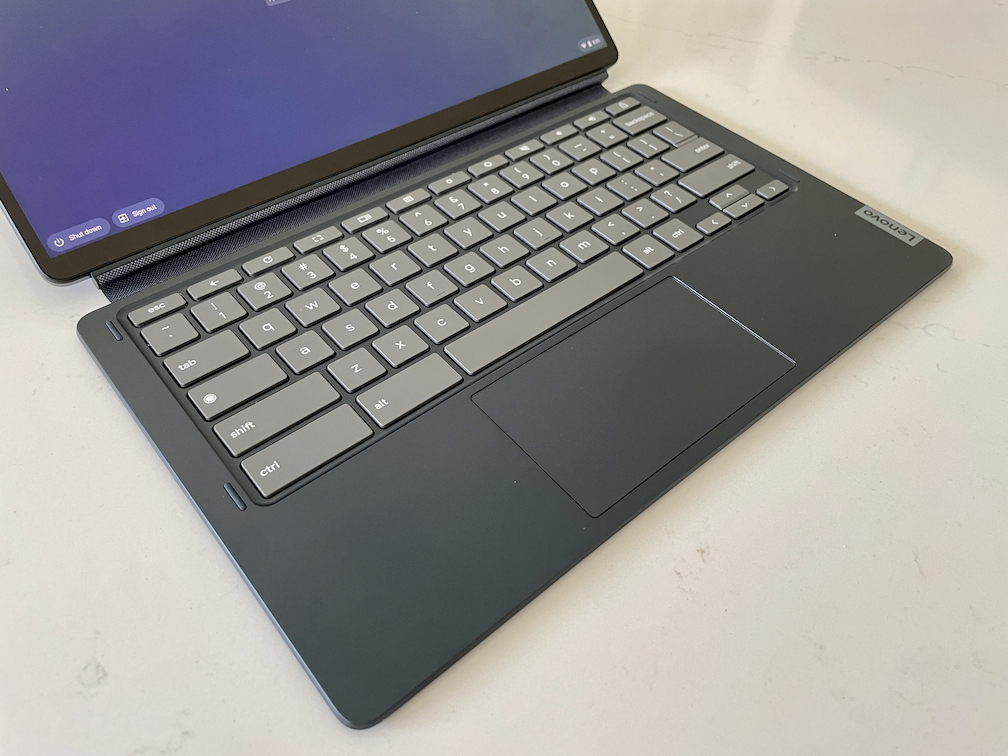 Lenovo Duet 5 Chromebook keyboard