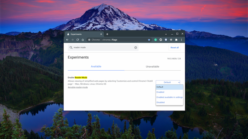 Enable this hidden Chrome OS feature for reader mode