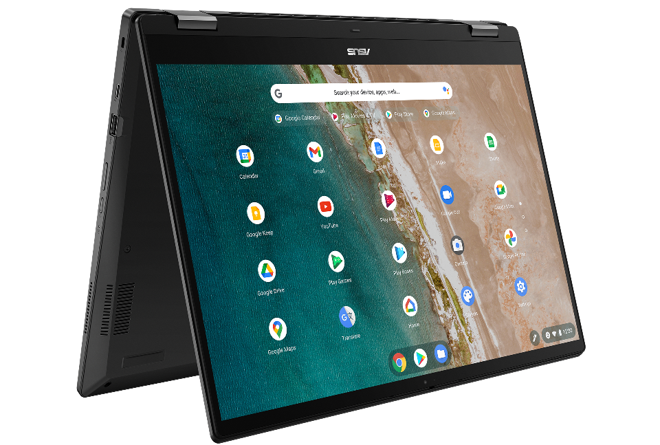 Asus Chromebook Flip CX5601 tent mode
