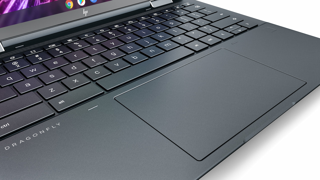 แทร็คแพด HP Elite Dragonfly Chromebook