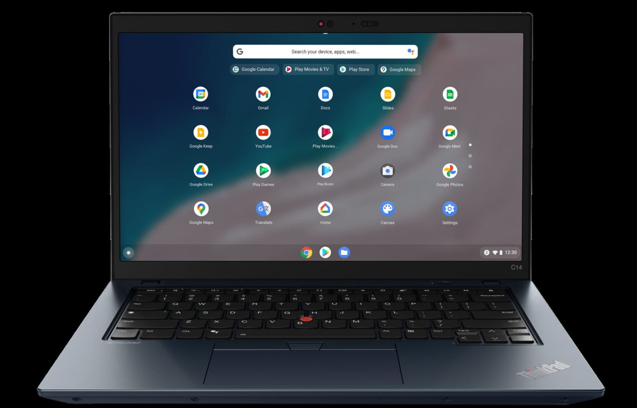Lenovo ThinkPad C14 Chromebook keyboard