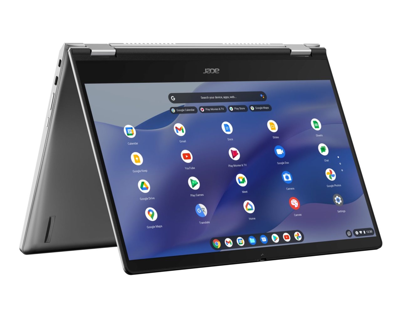 Acer Chromebook Spin tent mode
