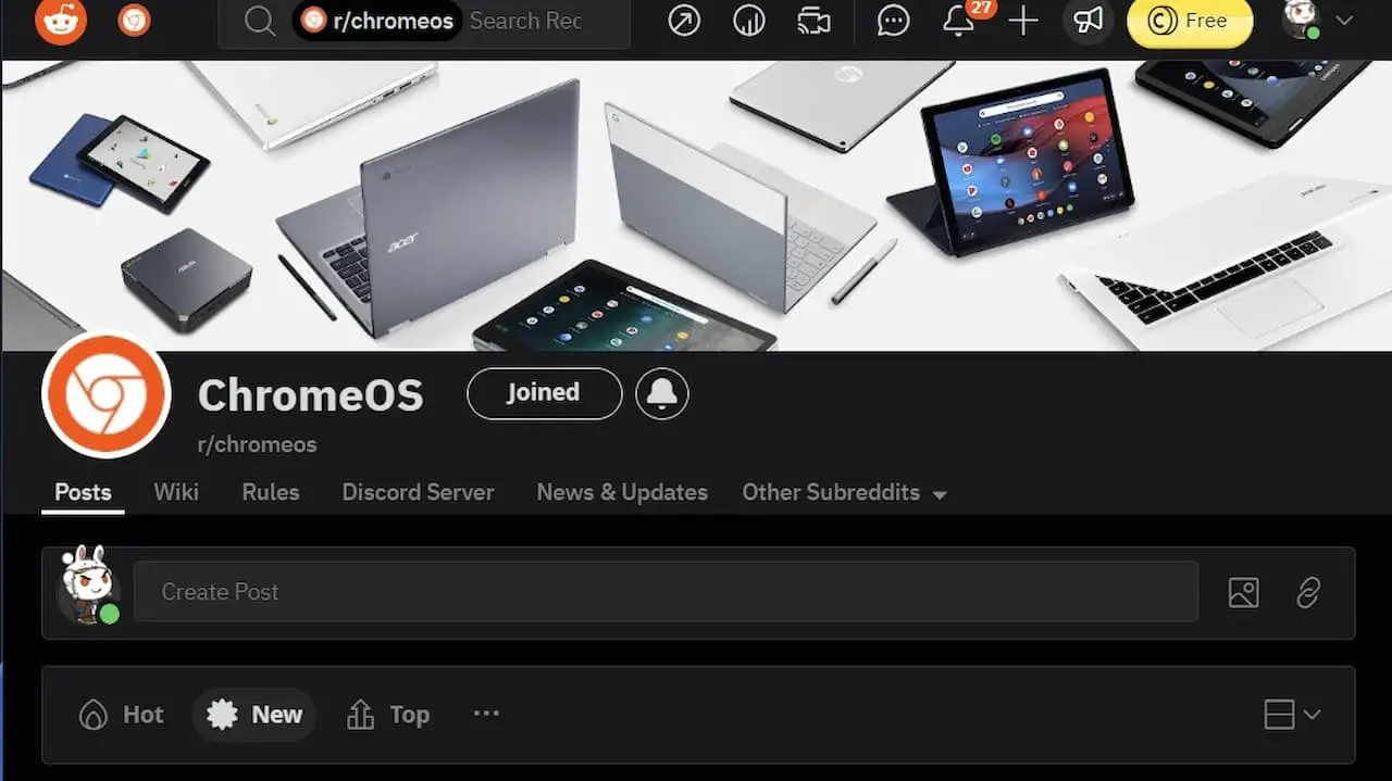 Chrome OS Reddit