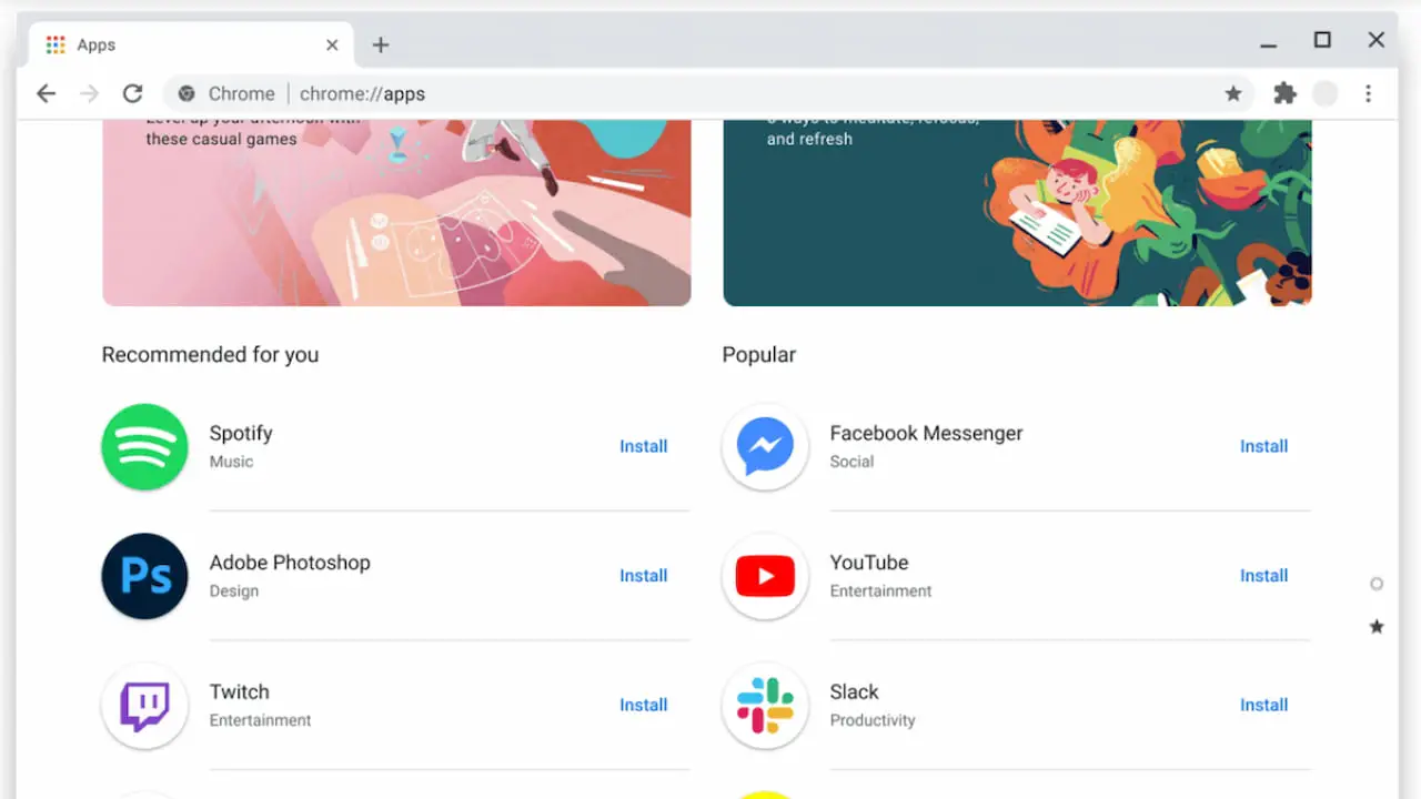Here’s an early look at Google’s Chrome browser PWA store