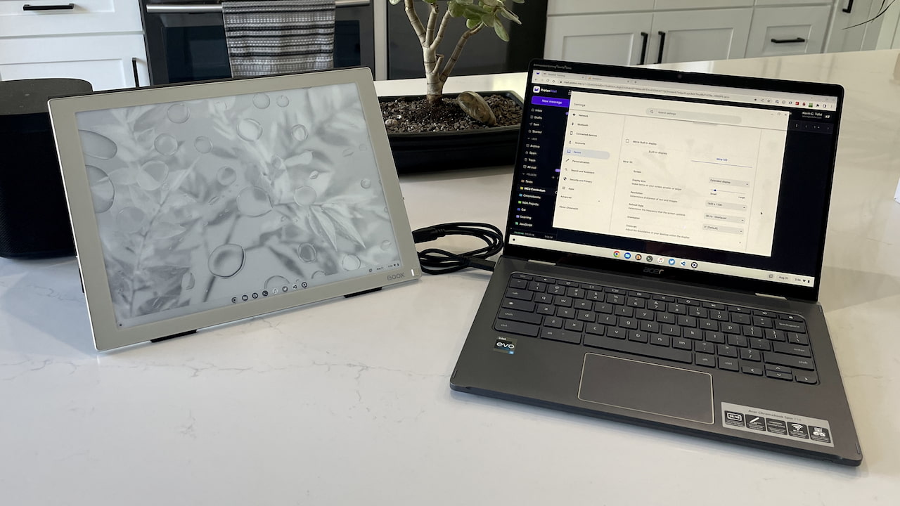 a-chromebook-and-e-ink-monitor-great-for-reading-and-typing