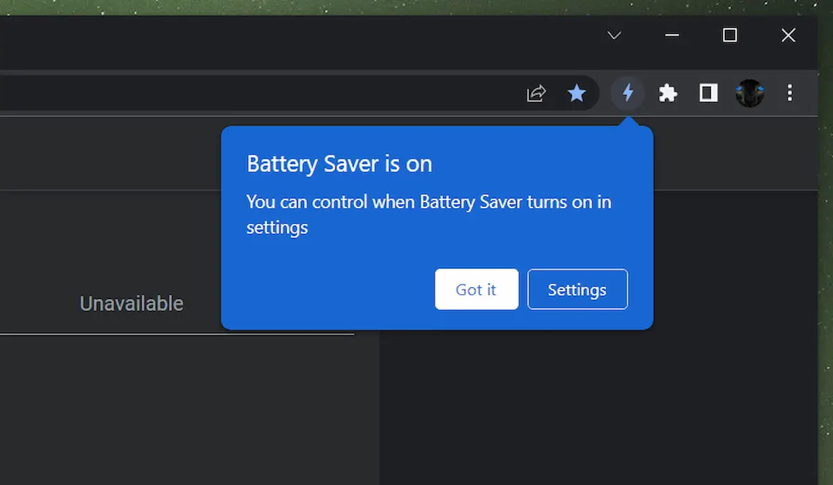 Battery Saver in Chrome and ChromeOS