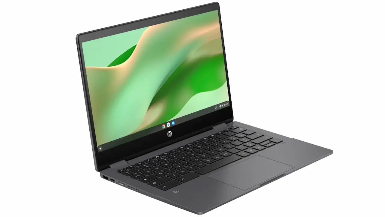 HP Chromebook x360 13b left