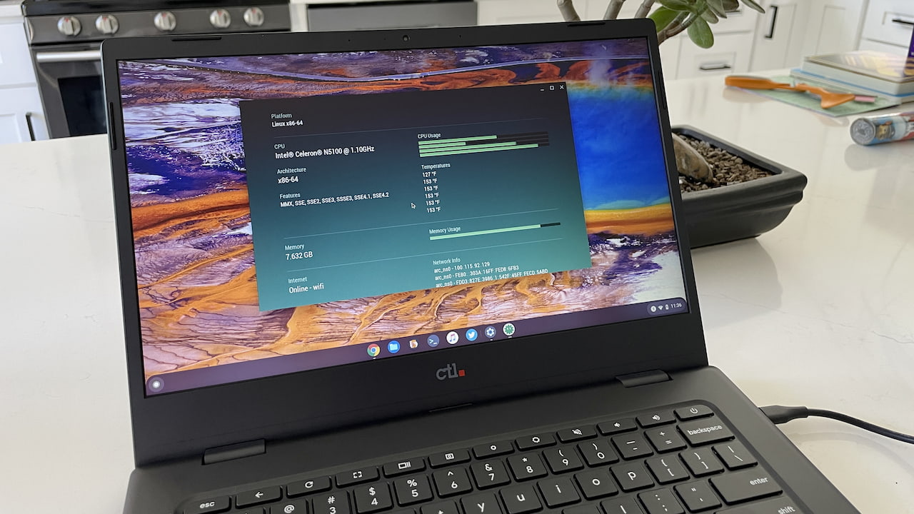 First look at the CTL Chromebook PX14EX for education