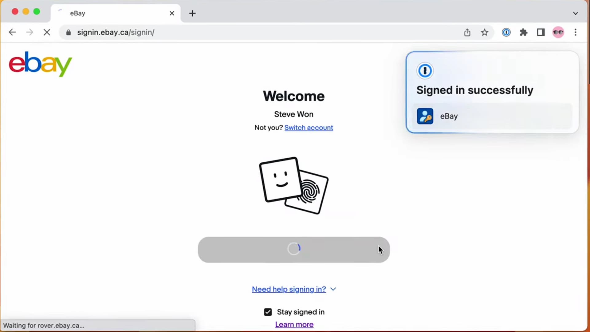 Passkeys on Chromebooks 1Password demo