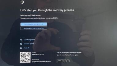 Studiet erfaring tjener How to use network-based Chromebook recovery