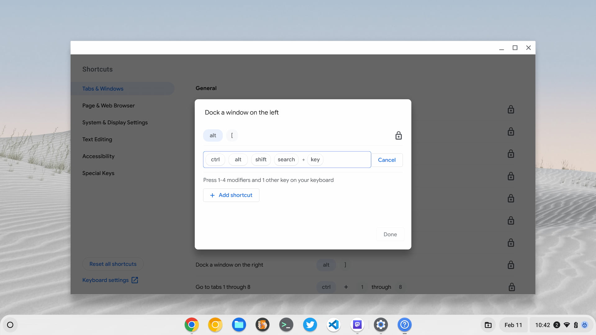 ChromeOS 111 Shows A Complete Look At Custom Keyboard Shortcuts